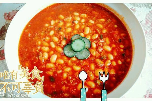 茄汁焗黄豆的做法图解15