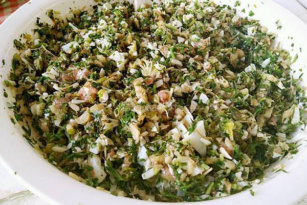 荠菜肉蒸包的做法图解7