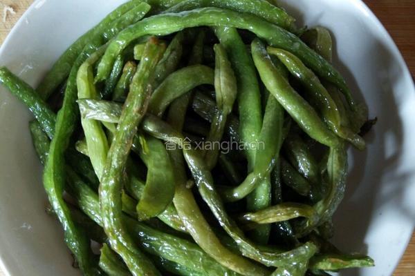 蒜蓉豆角的做法图解4