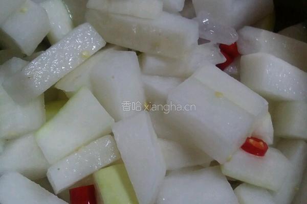 泡萝卜的做法图解5