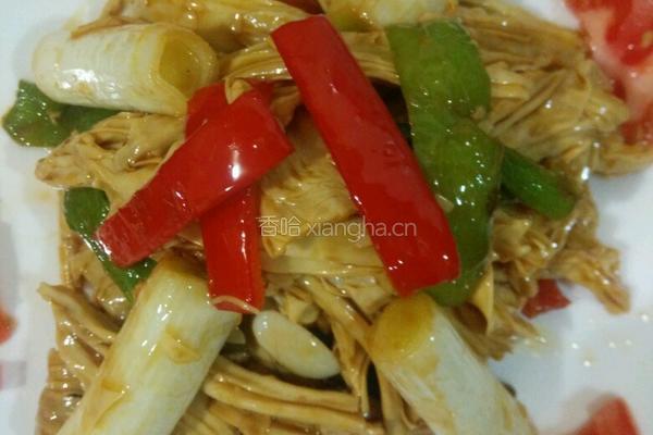 蚝油烩腐竹