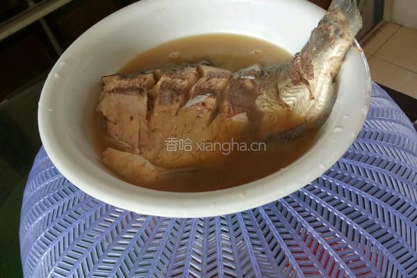 蚝油汤鳊鱼的做法图解12
