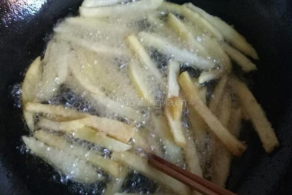 自制炸薯条的做法图解6