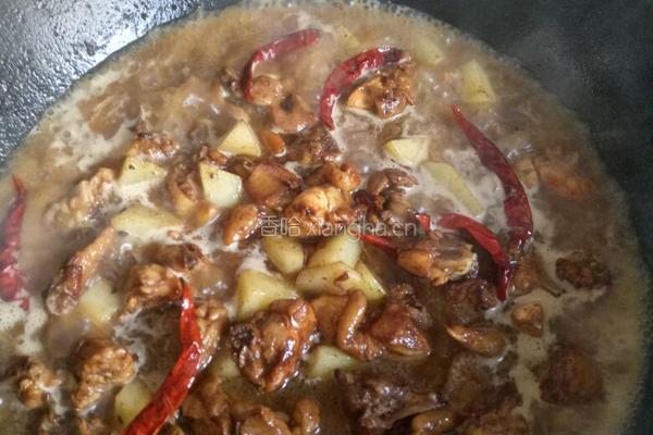 土豆烧鸡的做法图解5