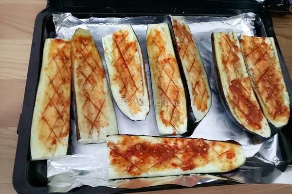蒜烤茄子的做法图解5