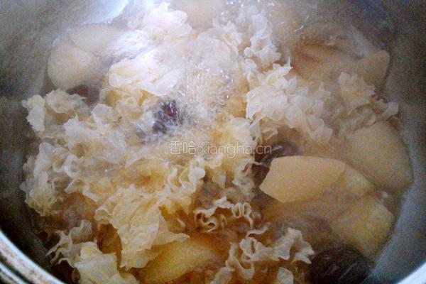冰糖雪梨银耳汤的做法图解5