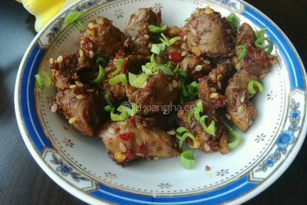 孜然羊肉粒的做法图解8