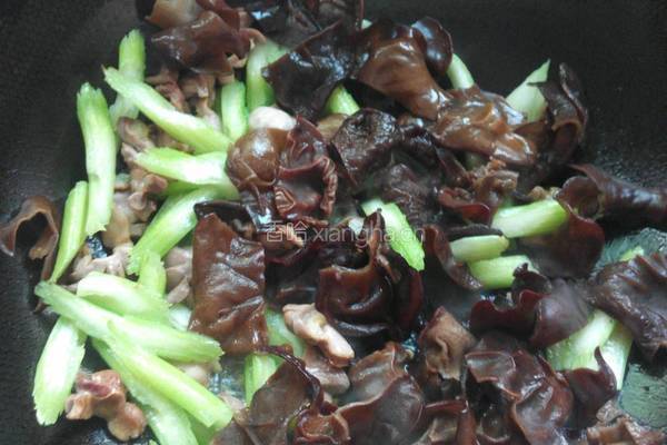 炒杂菜的做法图解3