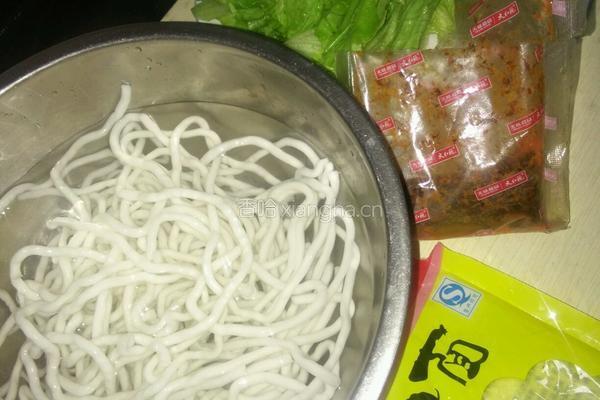 辣炒土豆粉（家常）的做法图解1