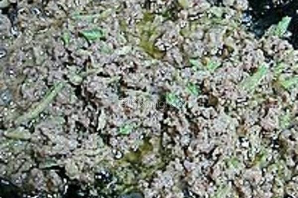 肉末炒北豆腐的做法图解3