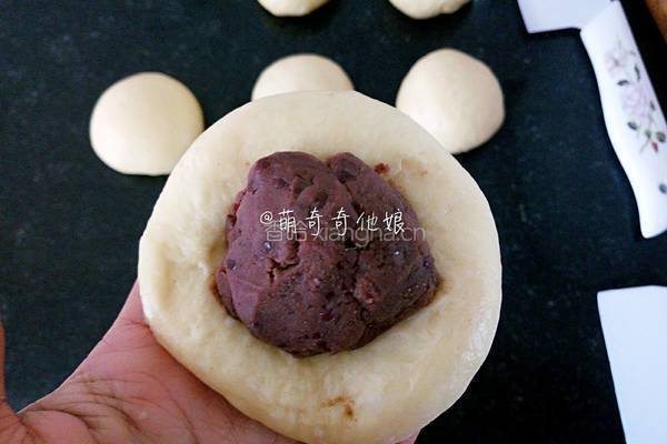 红豆相思面包圈的做法图解8