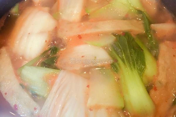 韩式明太鱼泡菜汤的做法图解10