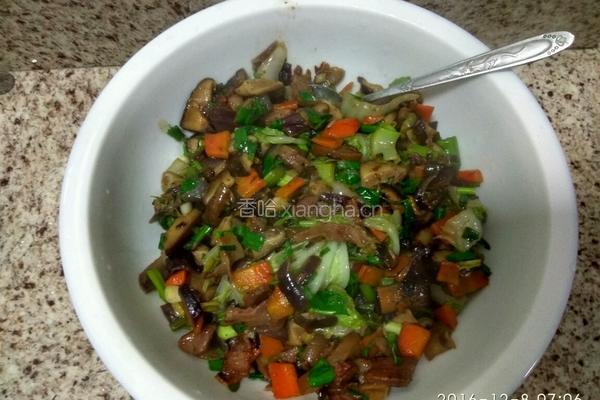 烧饼夹菜的做法图解5