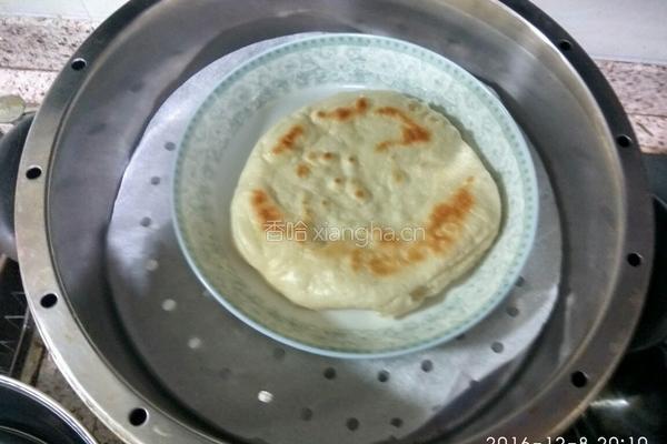 烧饼夹菜的做法图解6