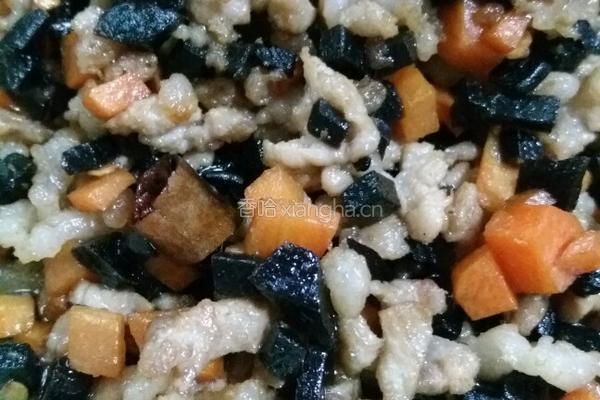 大头菜炒肉的做法图解11