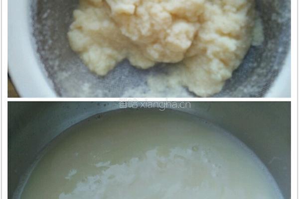 豆浆粥的做法图解4