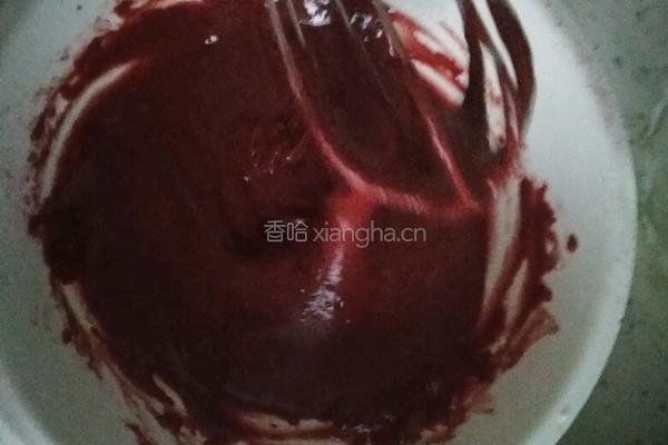 自制简单版红丝绒生日裸蛋糕的做法图解4