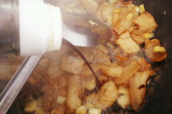 四季豆烧肉的做法图解10