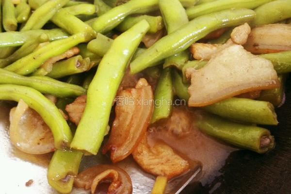 四季豆烧肉的做法图解13