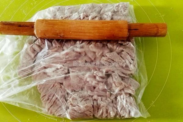 自制肉松的做法图解4
