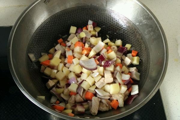 咖喱饭(猪肉)的做法图解4