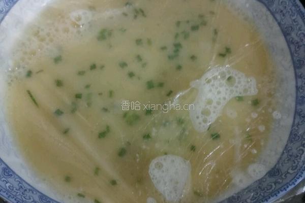 肉末虾仁蛋羹的做法图解6