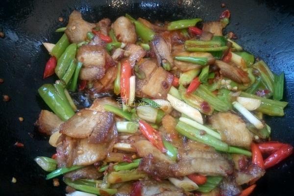 蒜苗炒肉片的做法图解8