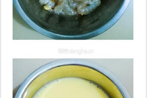 虾仁蒸水蛋的做法图解1