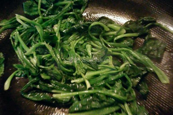 菠菜炒鸡蛋的做法图解7