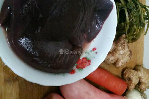 泡菜猪肝的做法图解2