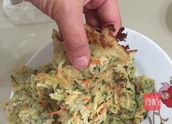 豆丝茄丁鸡蛋饼的做法图解2
