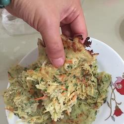 豆丝茄丁鸡蛋饼的做法[图]