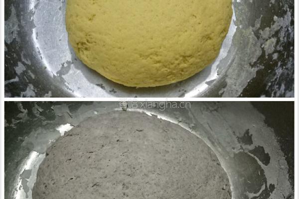 黑米面豆沙包 玉米面豆沙包的做法图解4