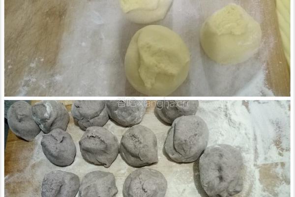 黑米面豆沙包 玉米面豆沙包的做法图解5