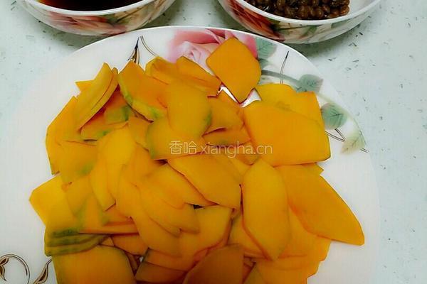 豆豉南瓜的做法图解4