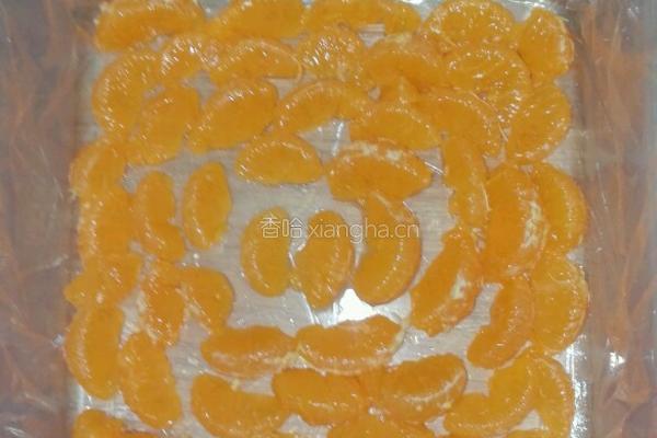 蜜橘椰汁糕的做法图解11