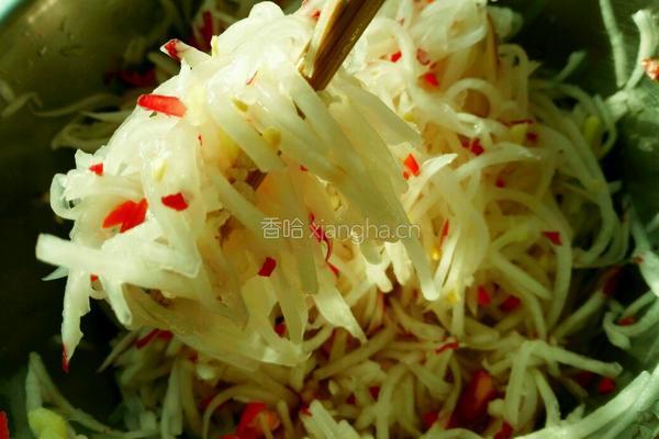 腌萝卜丝的做法图解6