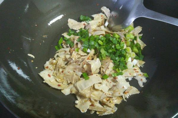 蒜香笋干的做法图解6