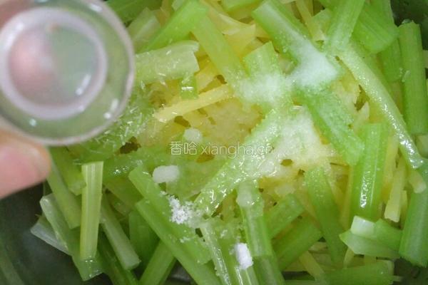 炝芹菜土豆丝的做法图解8