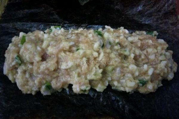 紫菜肉卷的做法图解13