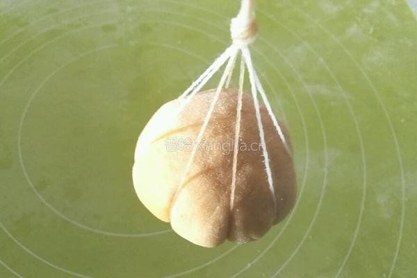 南瓜肉松面包的做法图解15