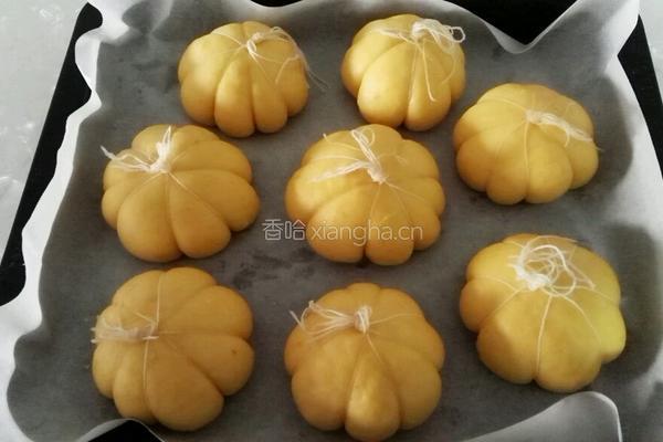 南瓜肉松面包的做法图解18