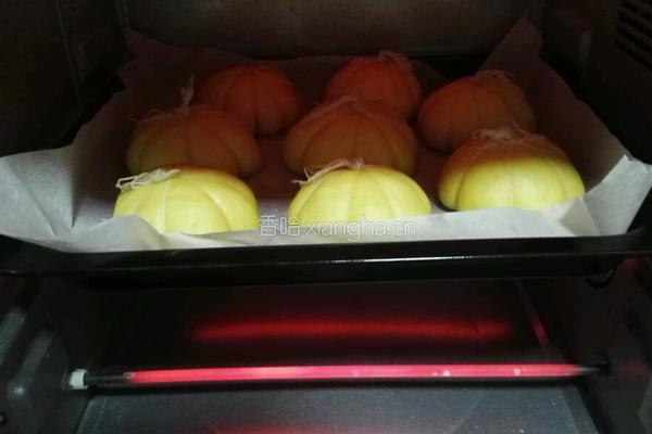 南瓜肉松面包的做法图解19