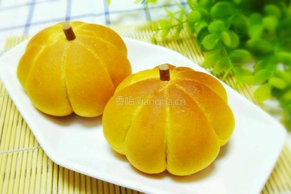 南瓜肉松面包的做法图解22