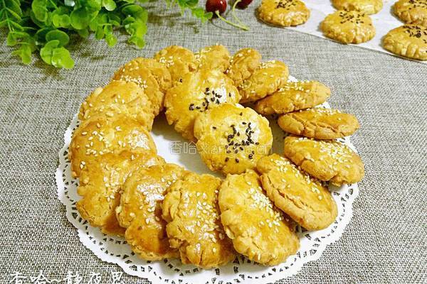 花生酥饼的做法图解1