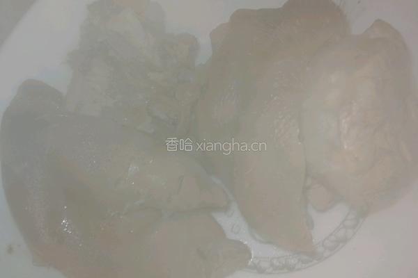 手靶猪蹄的做法图解3