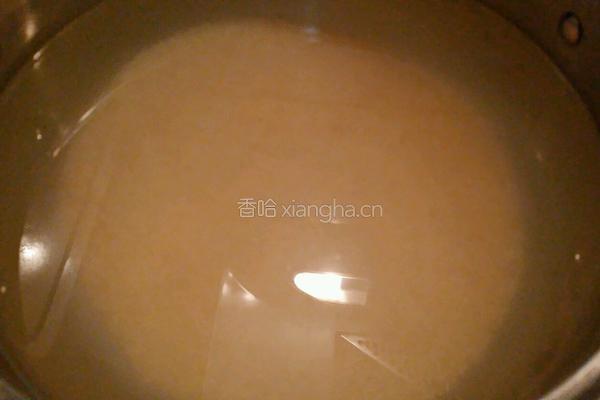 小米山药粥的做法图解4