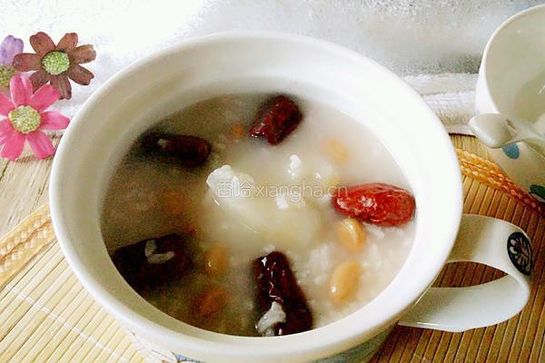 红枣花生粥的做法图解9