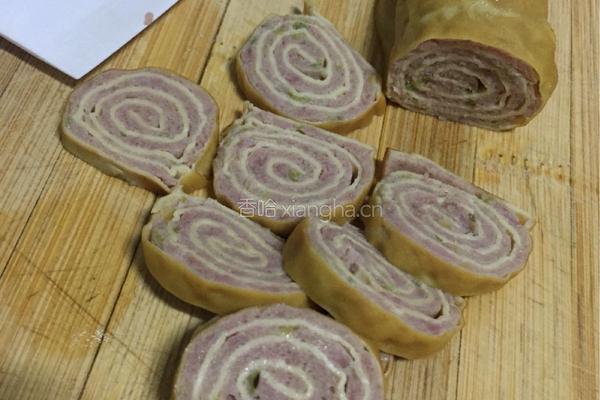 烟熏肉卷豆腐的做法图解11