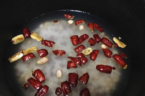 红豆养颜粥的做法图解4